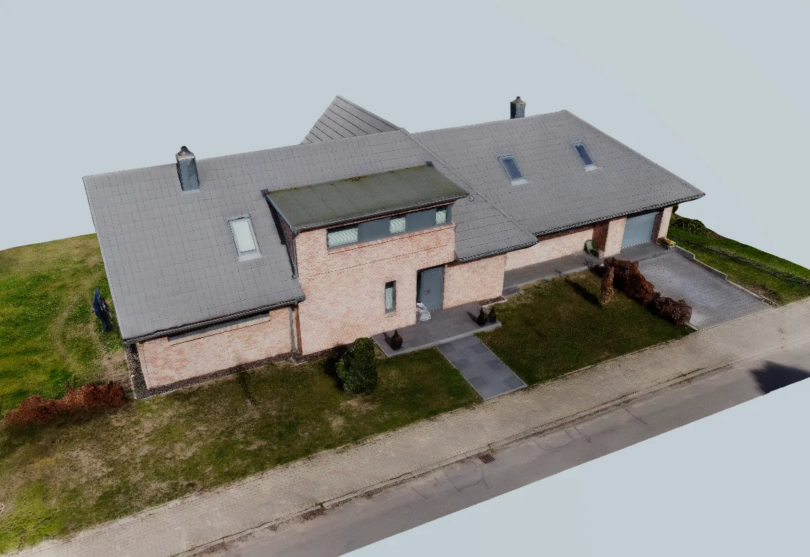 Drone flight & 3D model