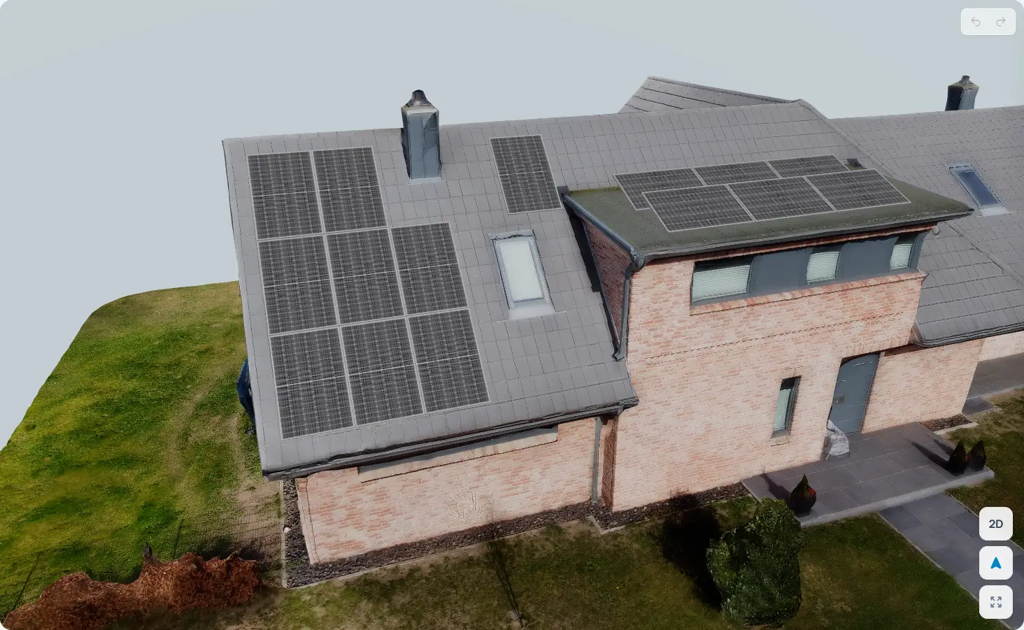 Belegungsplan / Modul-Layout am 3D-Modell